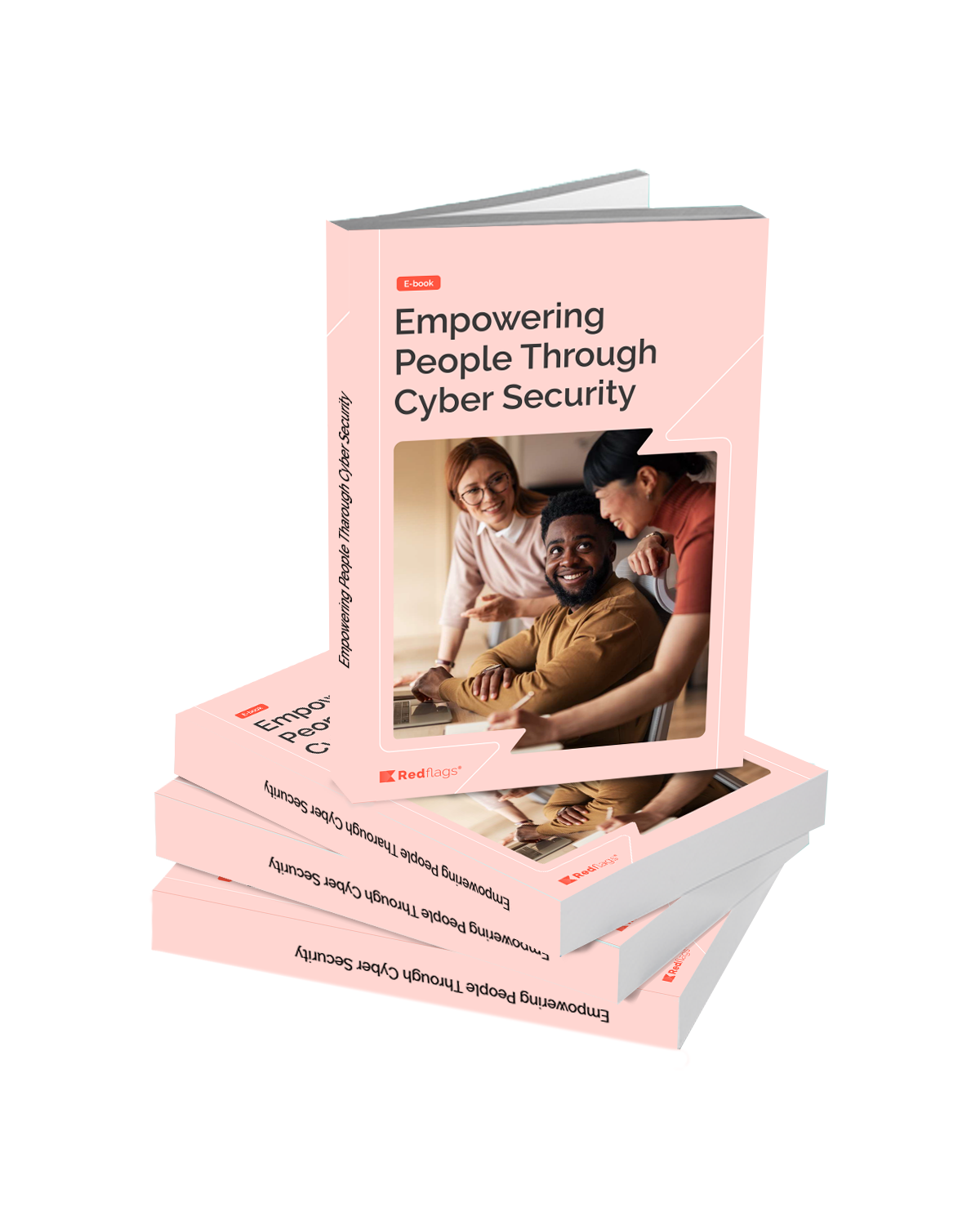 Engaging leadership eBook Landing Page 3D image Portrait