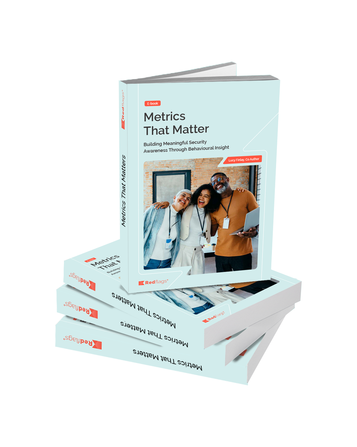 Powerful Metrics eBook Landing Page 3D image Portrait